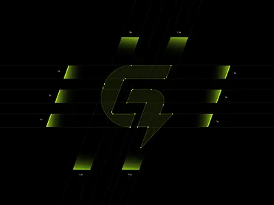 Glovelift Logo grids brand identity branding clean custom logo fitness brand logo fitness branding g bolt grid construction grid logo gym gym branding gym logo logo design logo grid minimalist logo modern logo personal fitness workout workout logo