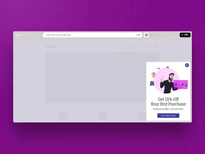 Fashion Slide-in Lottie Template averta depicter app depicter plugin