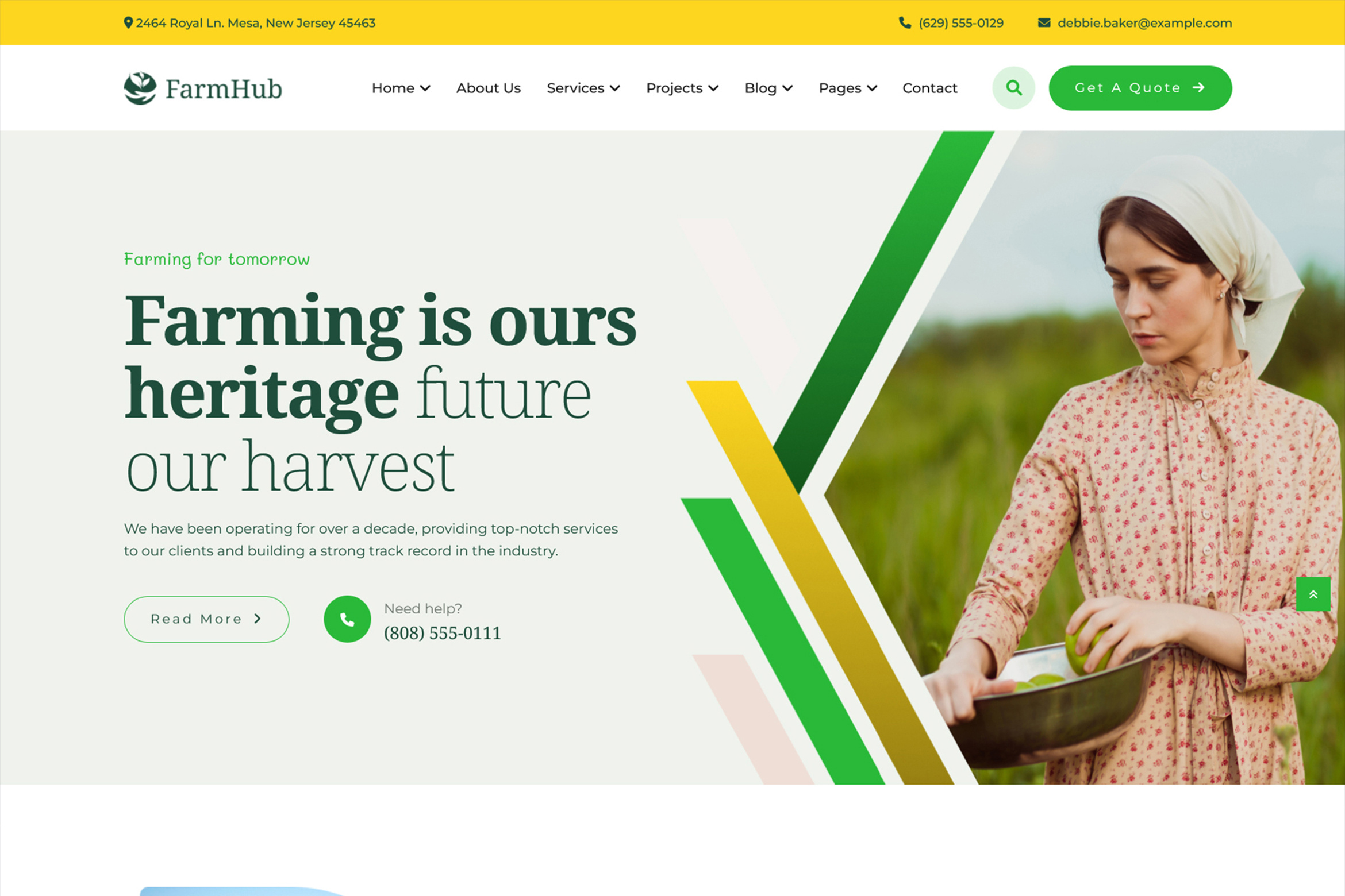 Farmhub - Agriculture & Organic WordPress Theme agency agriculture digital digital agency digital marketing