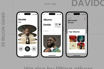 Music art music ui ux
