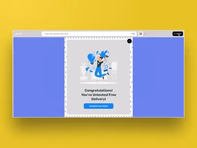 Success Popup Template averta depicter app depicter plugin