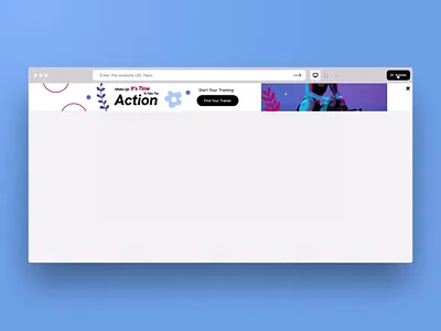Gym Notification Template depicter app depicter plugin mobile friendly design slider template ui wordpress slider