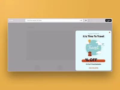 Travel Offer Slide-in Template depicter app depicter plugin depicter slider slider template wordpress slider
