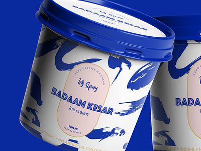 Icy Spicy | Ice cream brand identity and packaging design bakery box brand identity bucket can food ice ice cream icecream jar label meal milk nuts packaging pouch snack takeaway yogurt