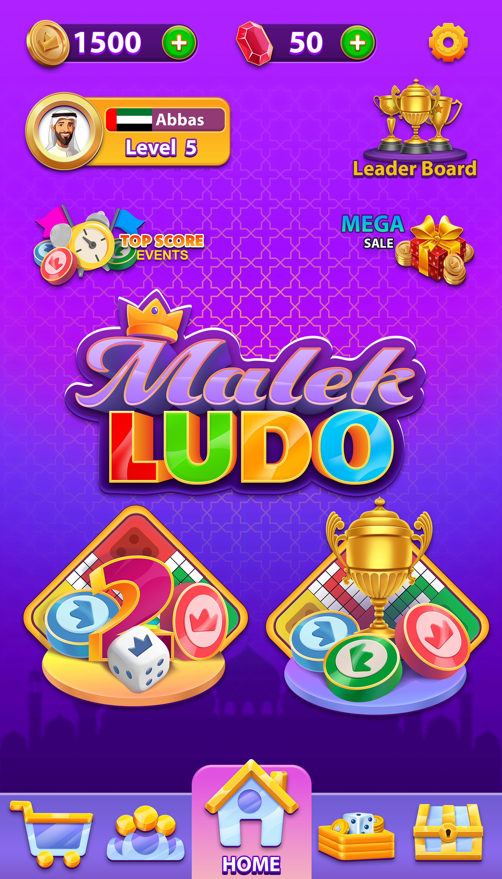 Game HUD Design Art app design graphic design illustration logo ludo game art design ui ux vector