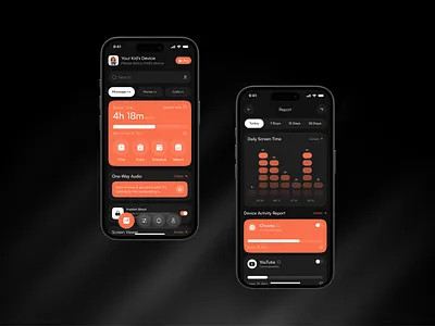 GPS Tracker App app app design gps gps tracker gps tracker app mobile app parenting parenting app report tracker app ui