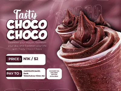 Ice cream design graphic design