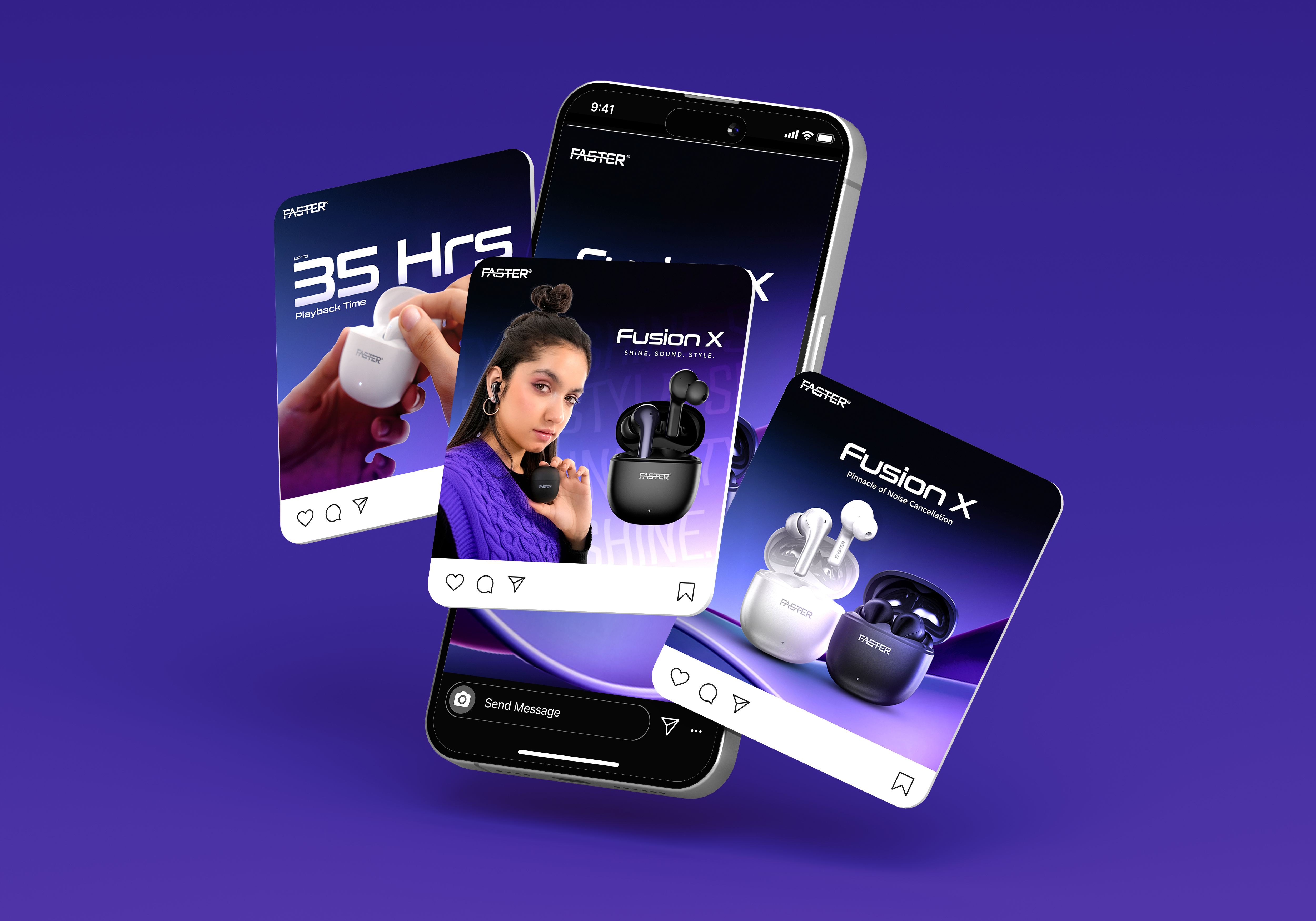 FusionX Creative ads graphic design