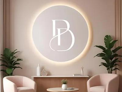 Logotipo Minimalista Estética Clinca branding graphic design logo logotipo marca