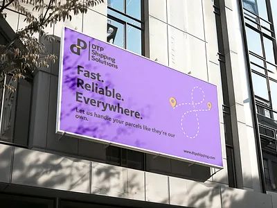 DTP Shipping Solutions Logo Design | Brand Identity branding graphic design logo