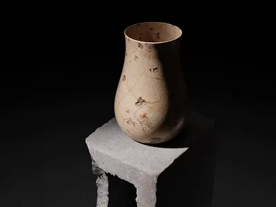Pottery Material Change animation blender design material motion graphics pottery product