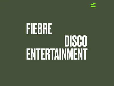Bold Disco Identity Typography block text club identity disco vibes entertainment visual event branding graphic simplicity minimal layout modular composition music graphics nightlife poster olive background party theme promo design retro design text based art typography urban culture vintage style visual hierarchy
