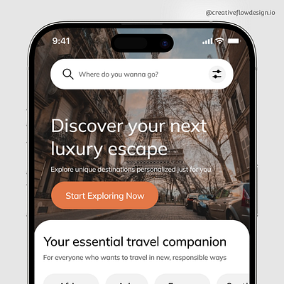 Travel App Design app appdesign appdesigner design figma figmadesign freelancer mobiledesign ui uidesign uidesigner uidesigners uiinspiration uiux uiuxdesigner userinterface visualdesign