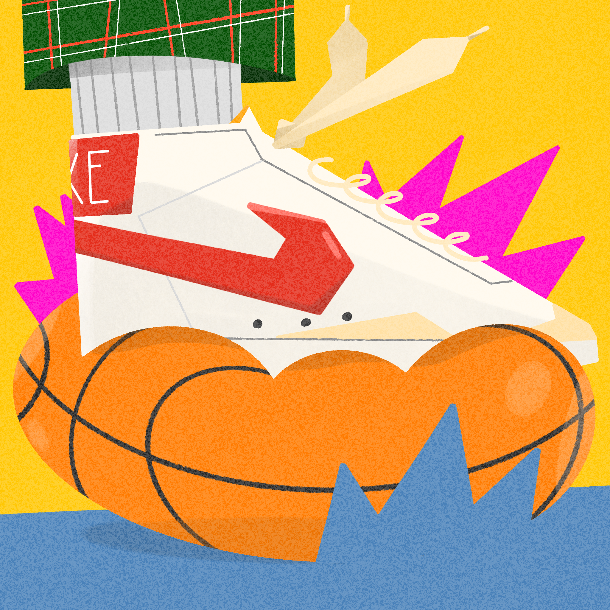 Step On It art expressive illustration procreate