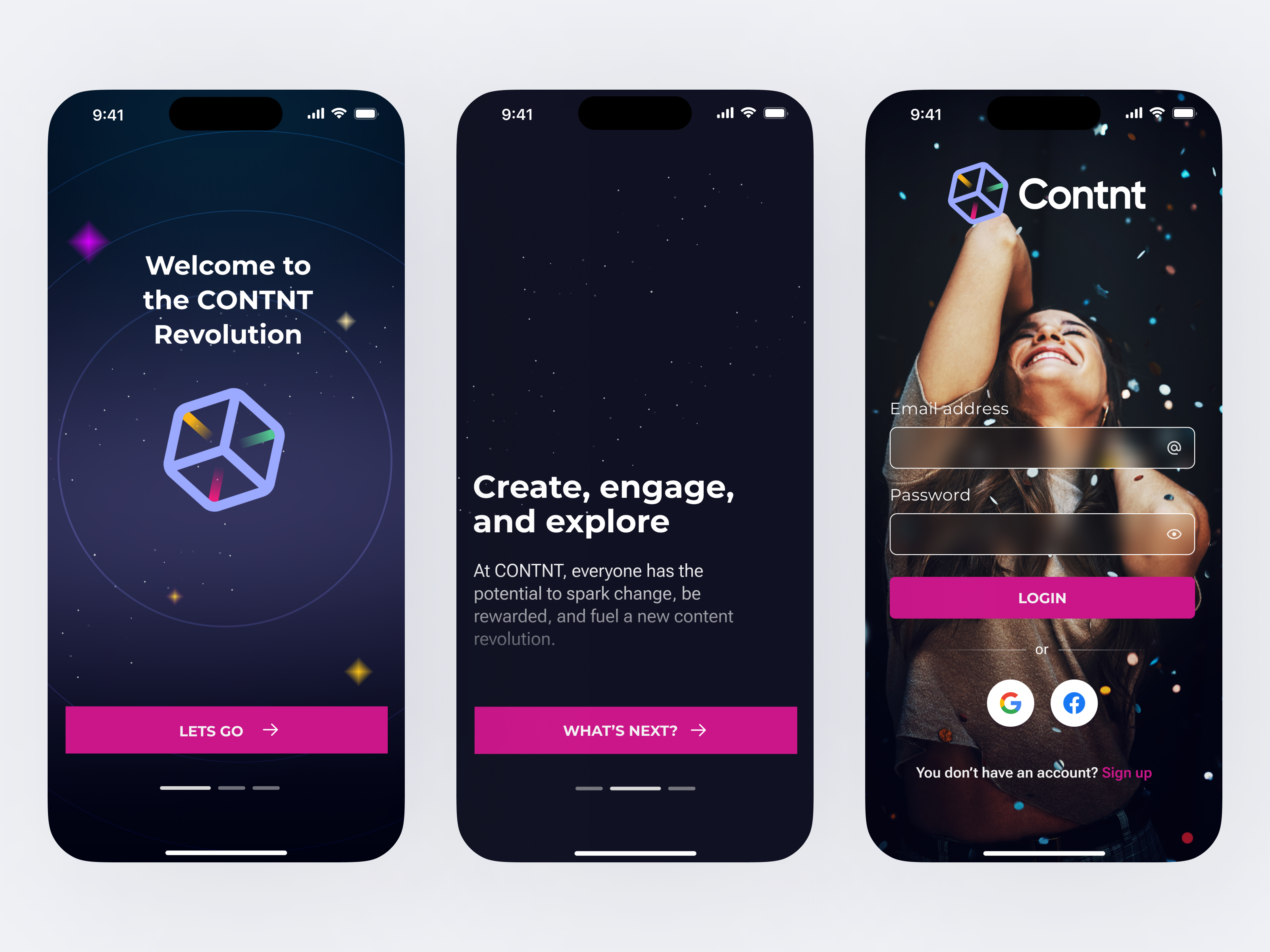 Example of Custom Mobile App UI/UX – I Os & Android