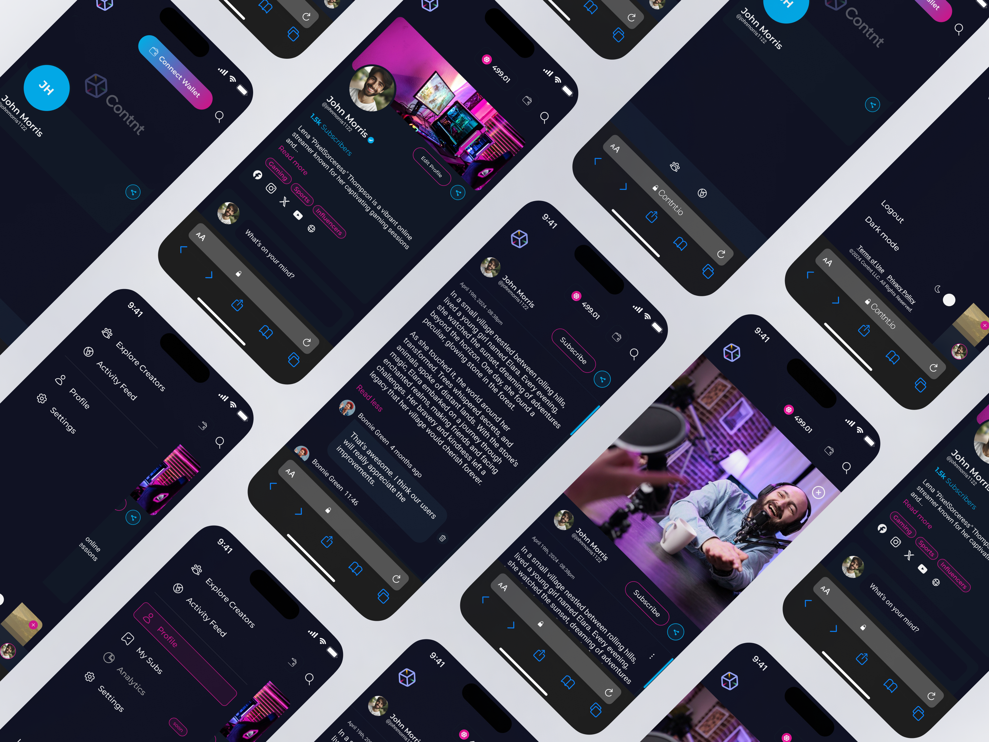 Example of Custom Mobile App UI/UX – I Os & Android