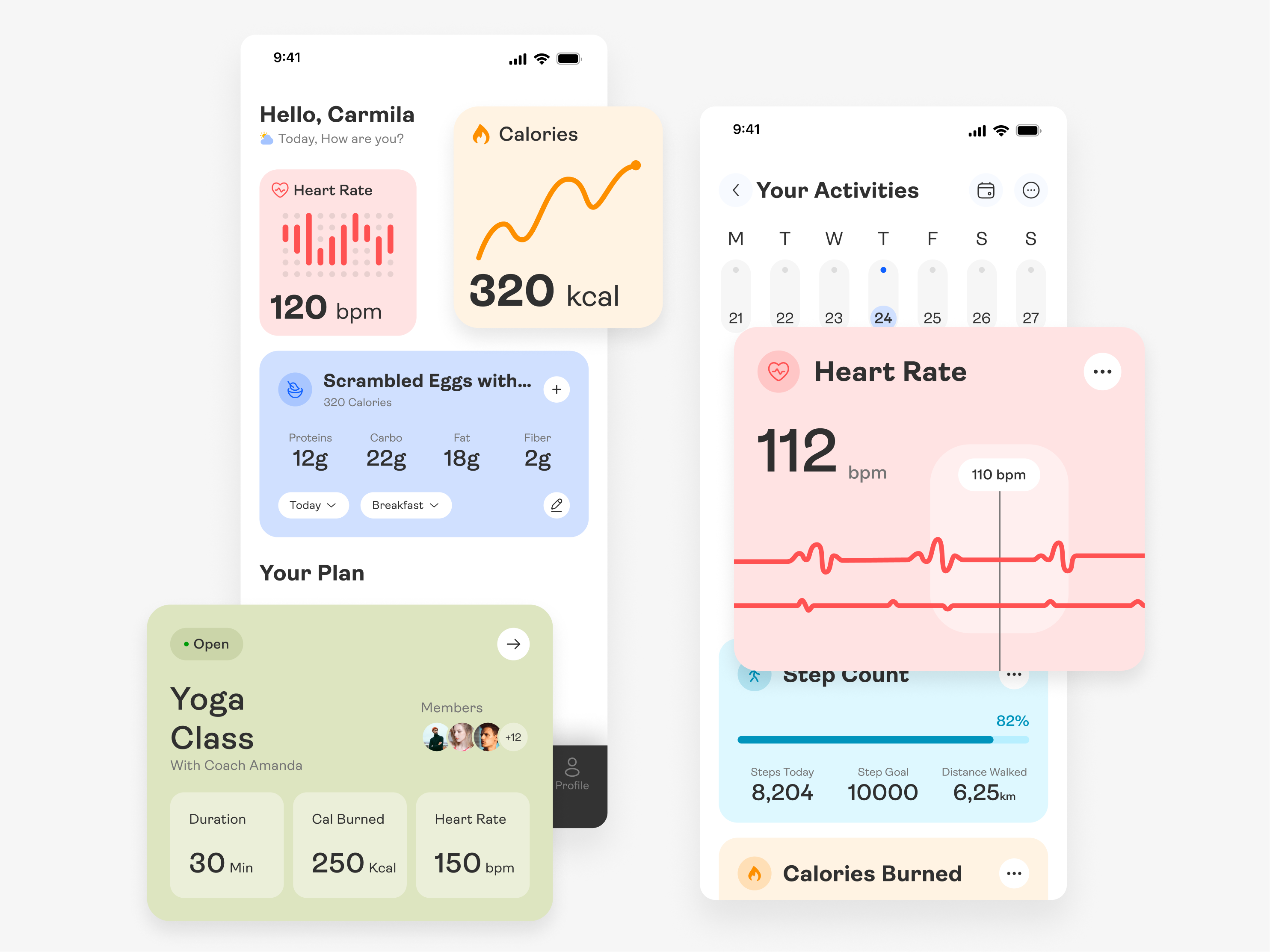 Example of Mobile App Design 