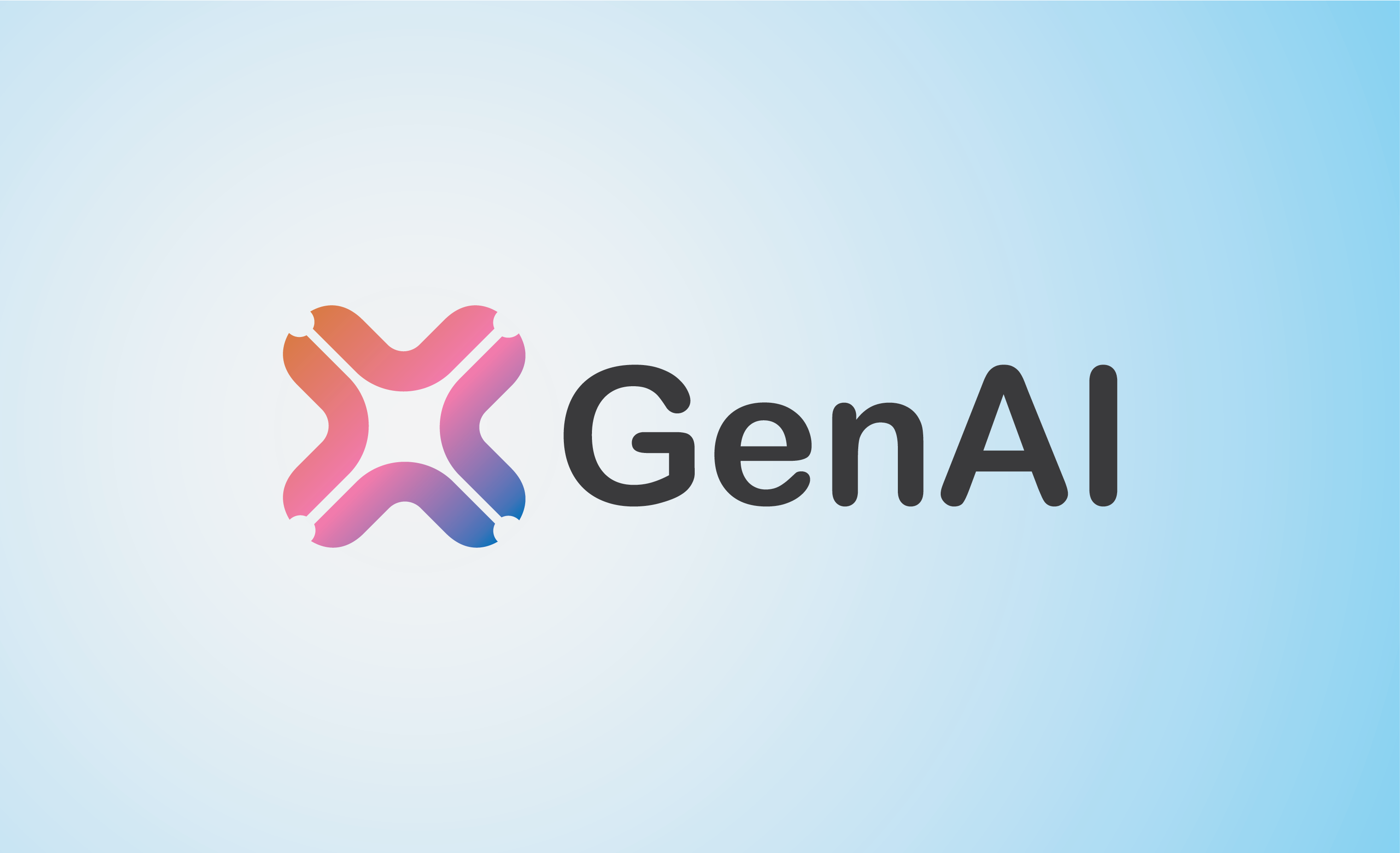 GenAI - Logo 2d adobe illustrator ai branding design genai generative ai graphic design logo vector
