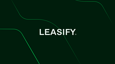 Leasify Brand Identity 3d animation branding graphic design logo motion graphics ui