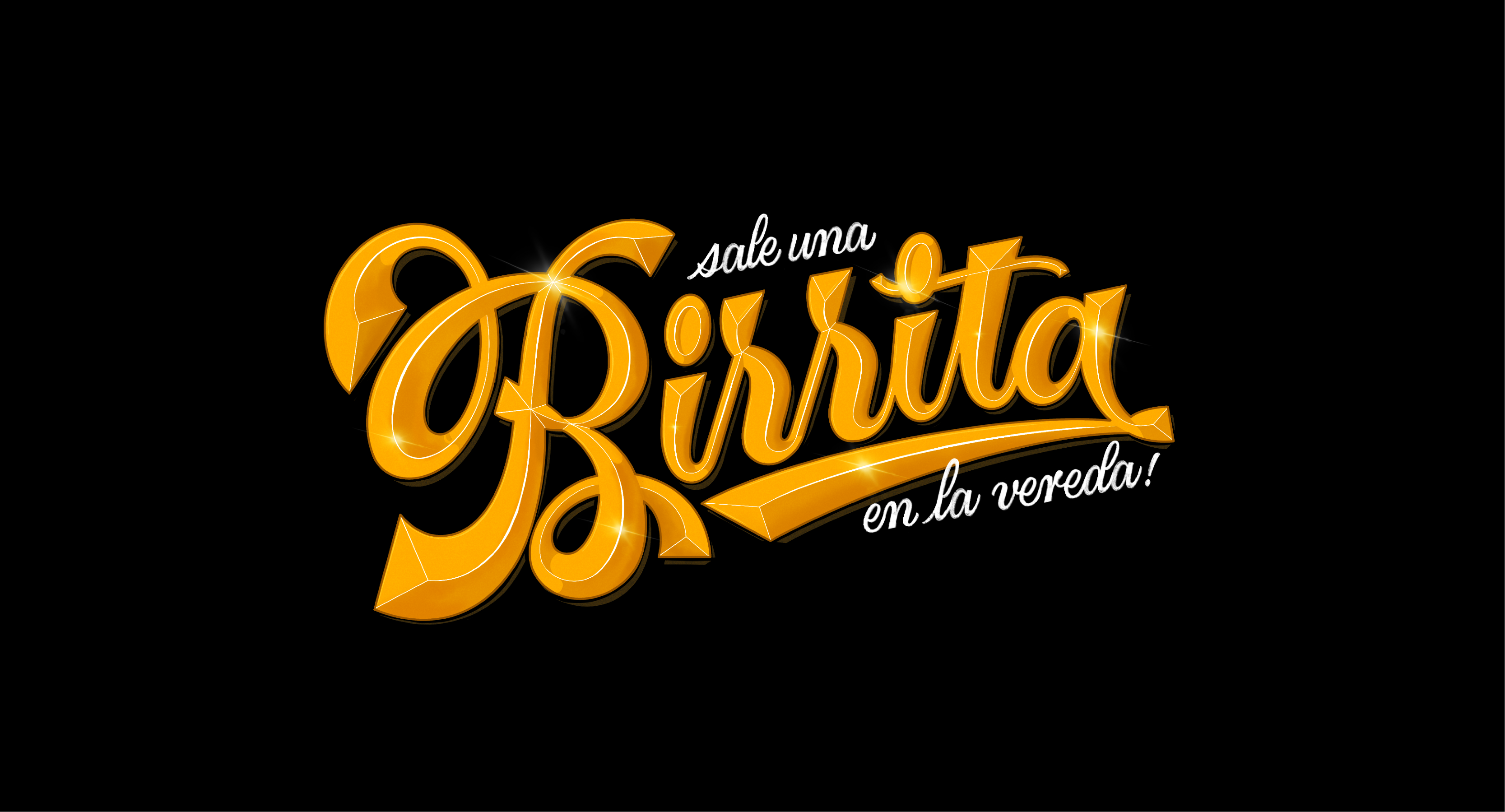 Postcard | Birrita graphic design hand drawn hand made illustration lettering logo procreate script lettering type typography