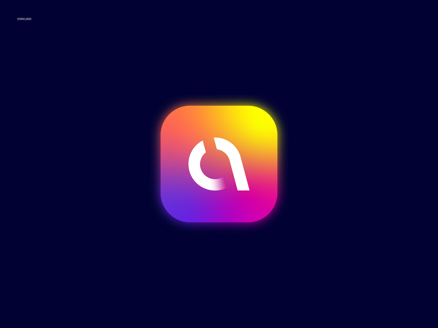 A letter app icon by abdul gaffar on dribbble
