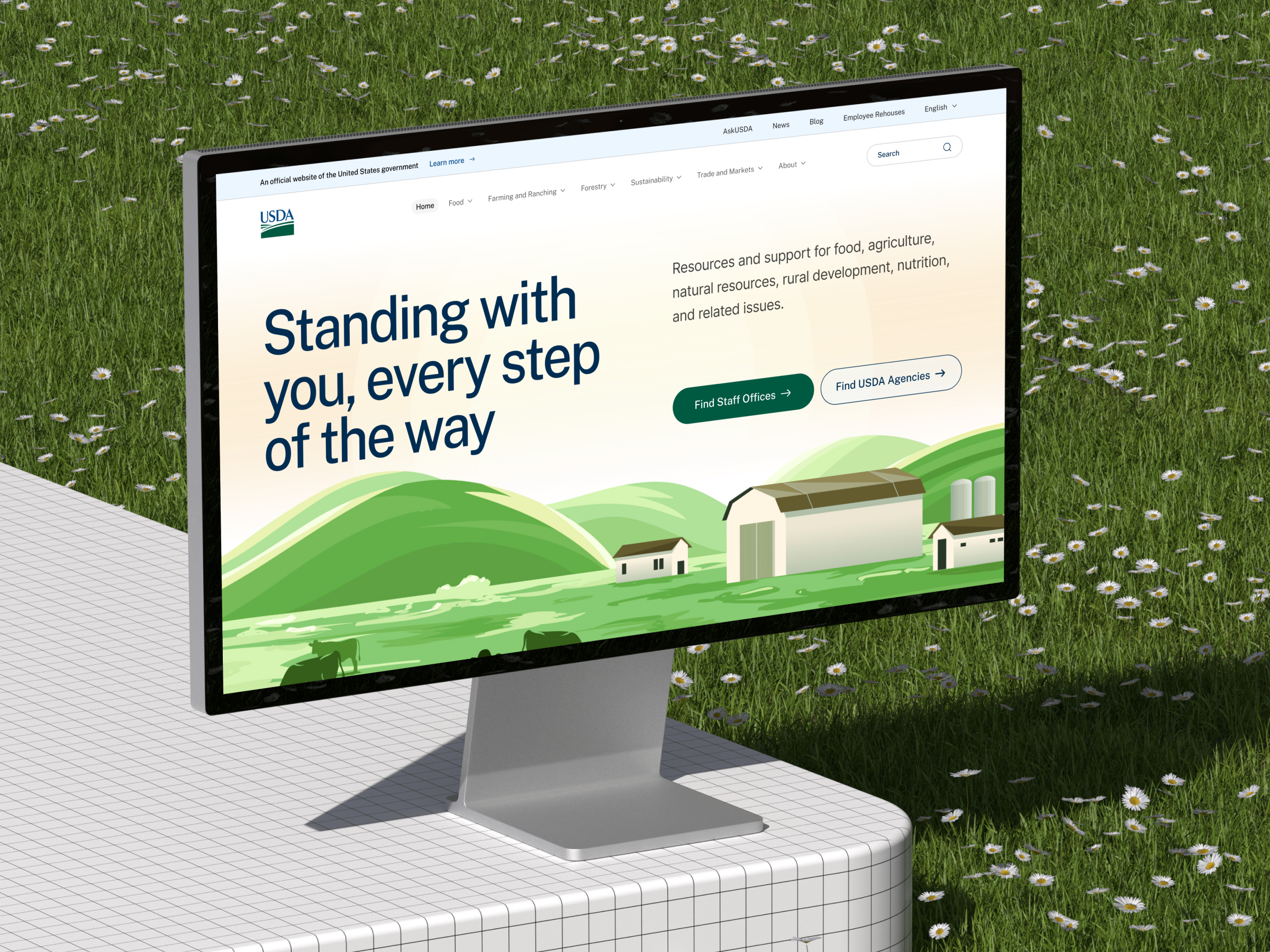 Example of Landing Page Design