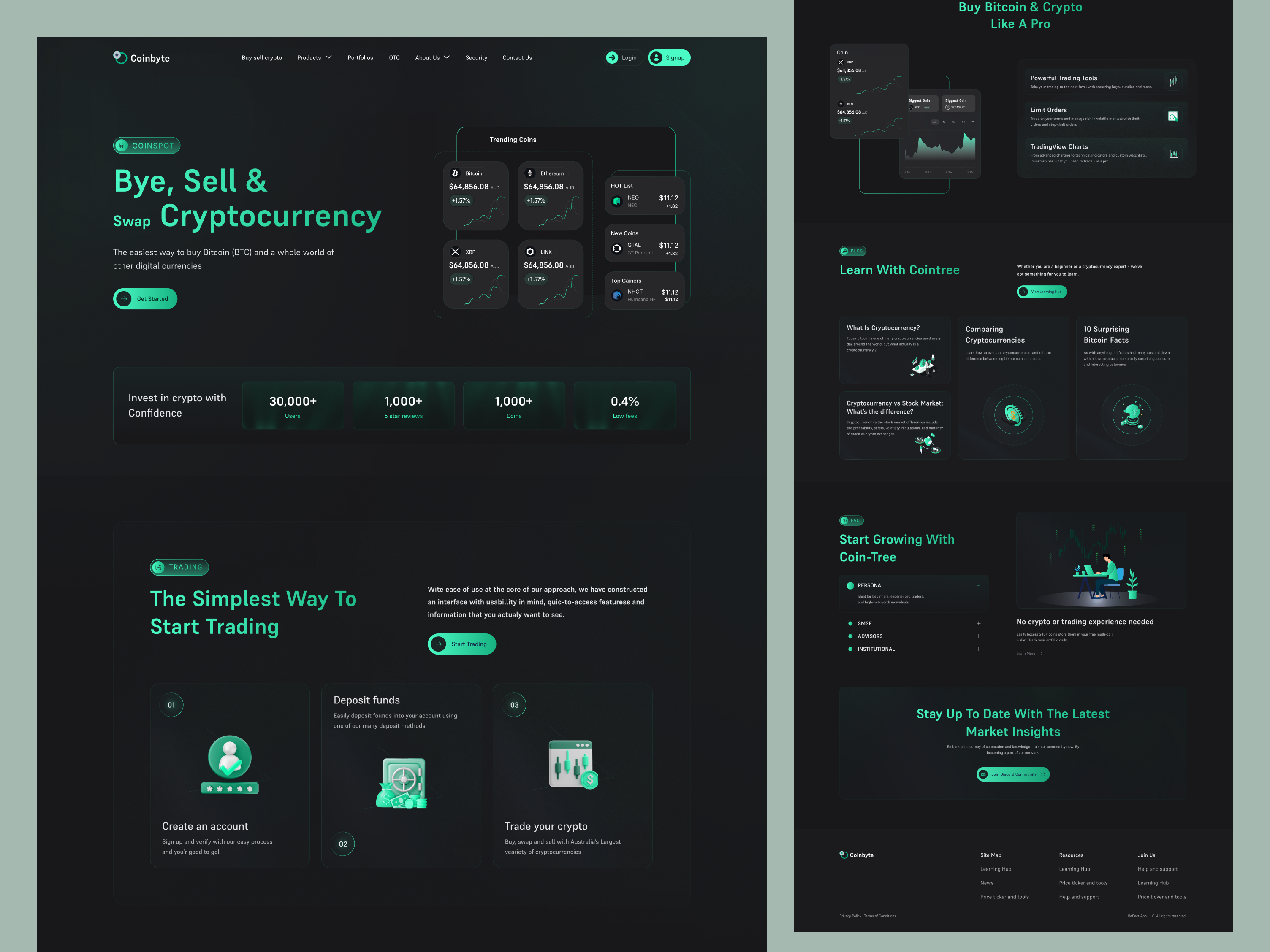 Crypto Exchange Website best cryptocurrency exchange bitcoin trading website blockchain trading platform buy and sell cryptocurrency crypto investment site crypto landing page crypto trading platform cryptocurrency exchange cryptocurrency trading app cryptocurrency wallet fast crypto buy sell landing page low fee crypto trading secure crypto exchang web design