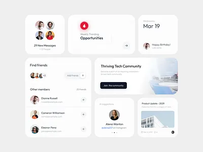 Modern Bento Cards Concept bento bento box bento design 2025 bento grid best design2025 clean creative design figma graphic design modern modern design ui uiux