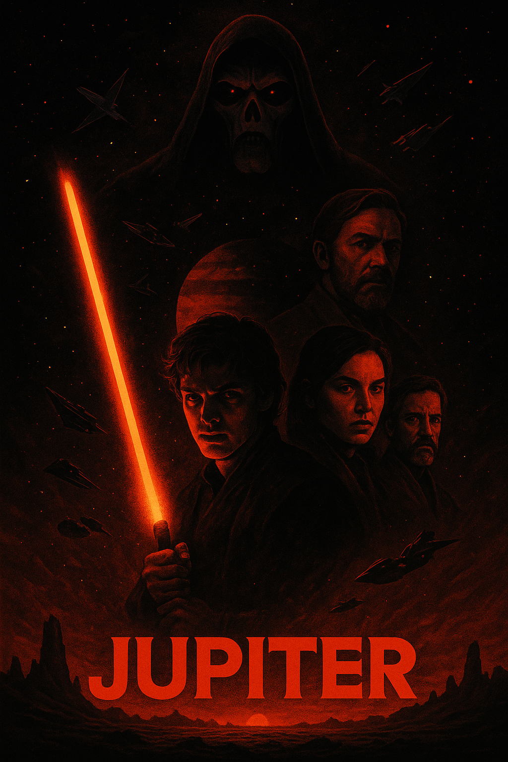 Jupiter - Movie Poster graphic design motion graphics