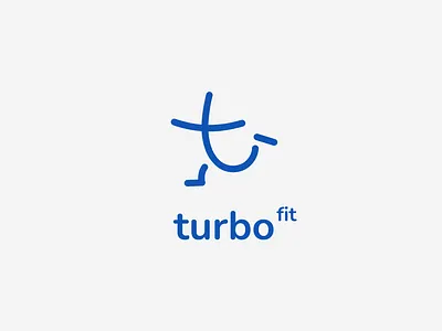 Turbo fit branding color design dribbble fit fitness graphic design icon illustration letter logo logotype sport sport club turbo
