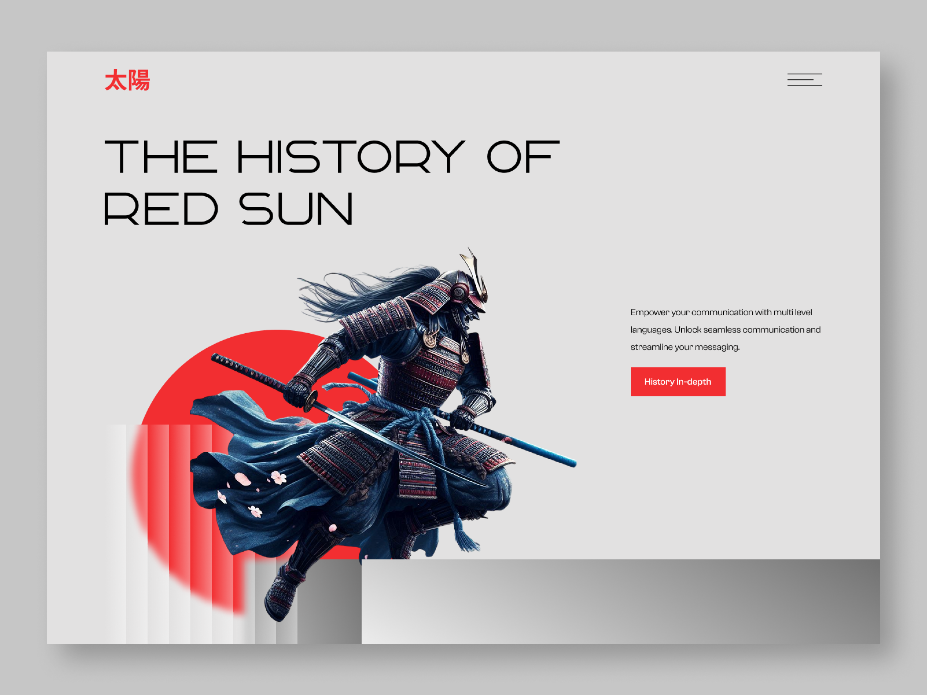 Example of Modern Website Design