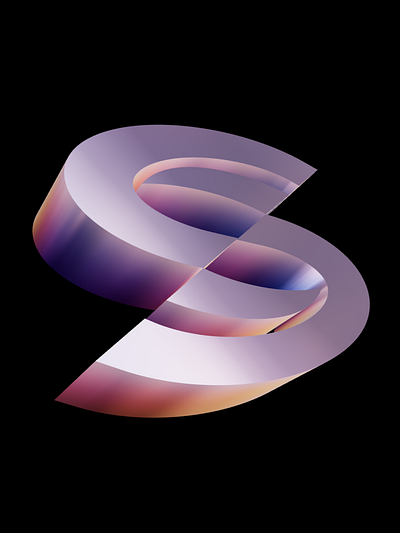 SECOND STUDIO 3d 3d designer branding letter s logo designer logocombination logodesign logogram logotype