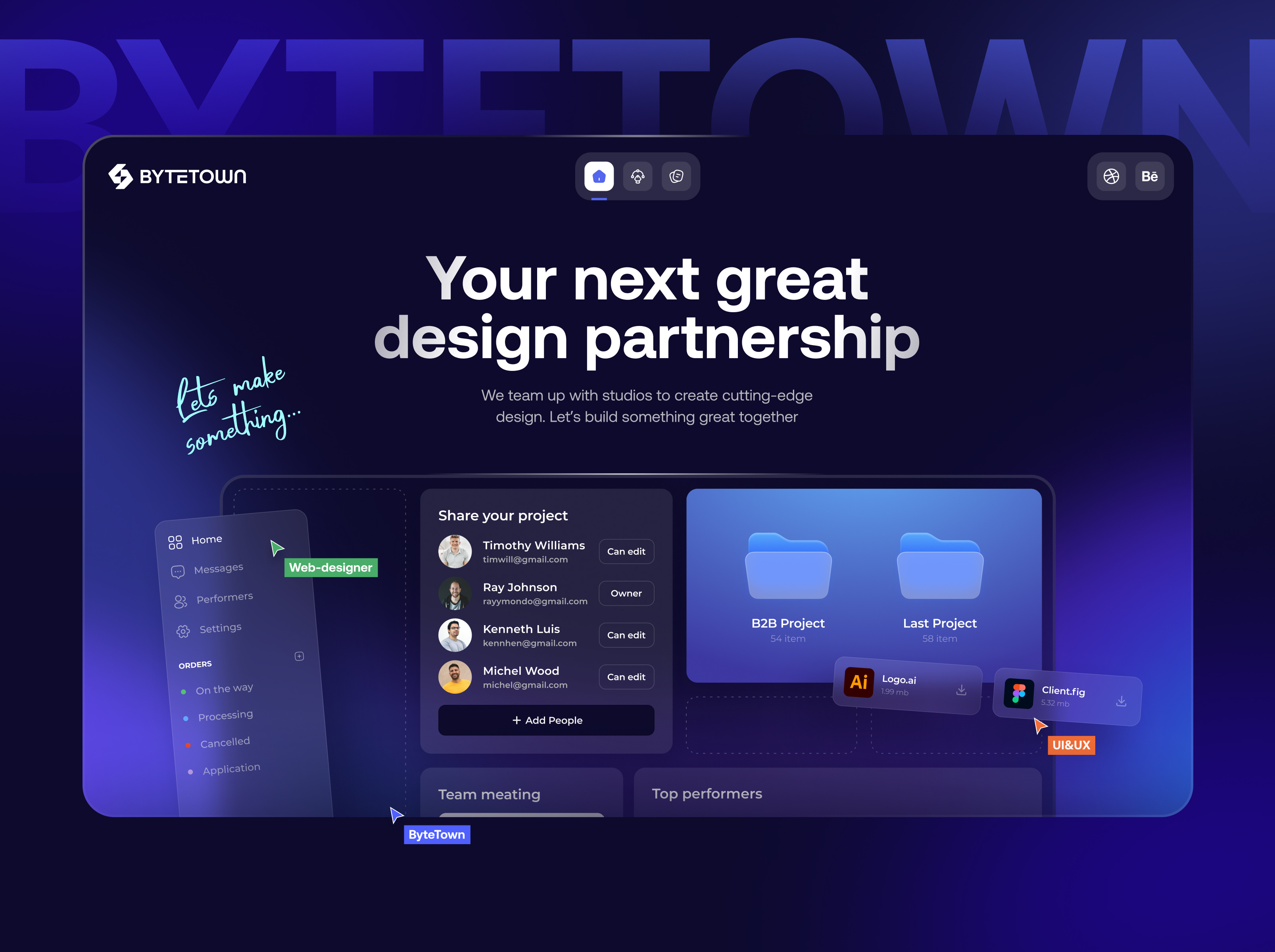 Example of Landing Page Design & Development