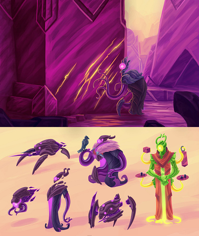 Voidborn Concept illustration