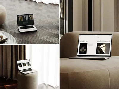 Haze MacBook Mockup branding design device device mockup instagram instagram story macbook macbook mockup mockup social media website