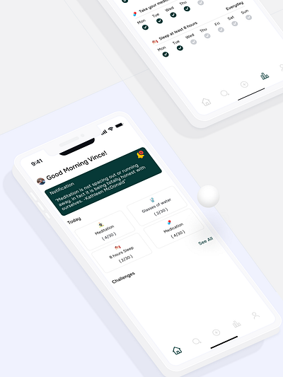 random app design figma mockup typography ui ux