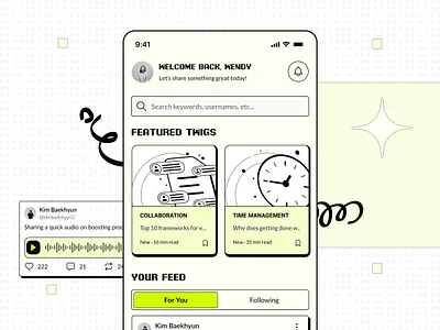 Modern Content Collaboration Platform UI appdesign brand identity branding collaboration ui content platform creative tech creator tools design design for creators digital workspace illustration prototyping saas design ui ui ux design ux ux design web design
