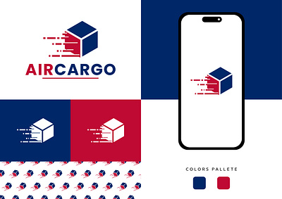 AirCargo branding design graphic design logo typography