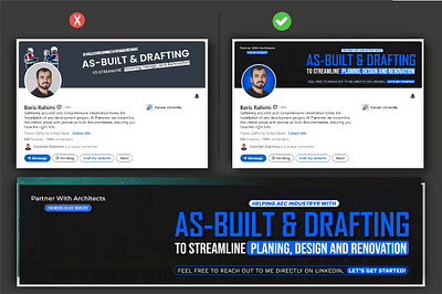 LinkedIn Banner Design arshibbir banner banner design branding design graphic design illustration logo typography ui ux vector
