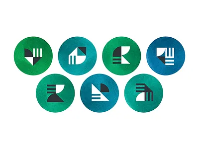 Element Icons blocks blue circle elements green icons shapes teal texture tiles turquoise vector