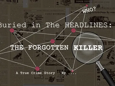 Sample Crime Solving Youtube Video Thumbnail crime mystery thumbnail youtube