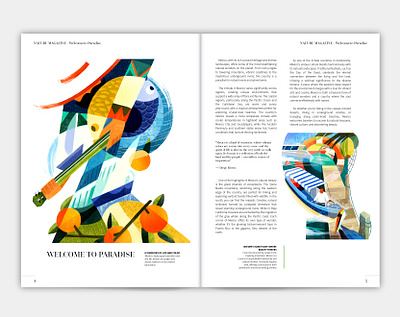 Celebrating Mexican Culture — Editorial Illustration Series article book culture editorial ethnic illustration island magazine mexico ocean palm publishing sea summer vibrant