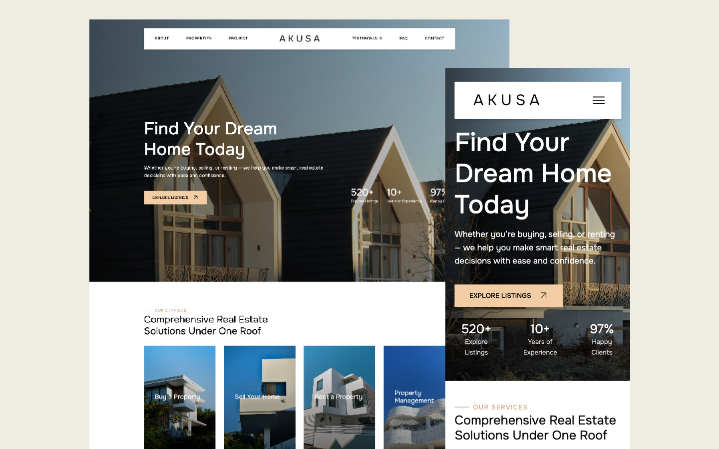 Example of Webflow Website