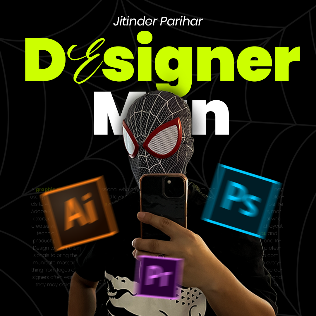 Designer Man branding colorful creativedesign design designer graphicdesign illustration logo man photoshop ui uidesign