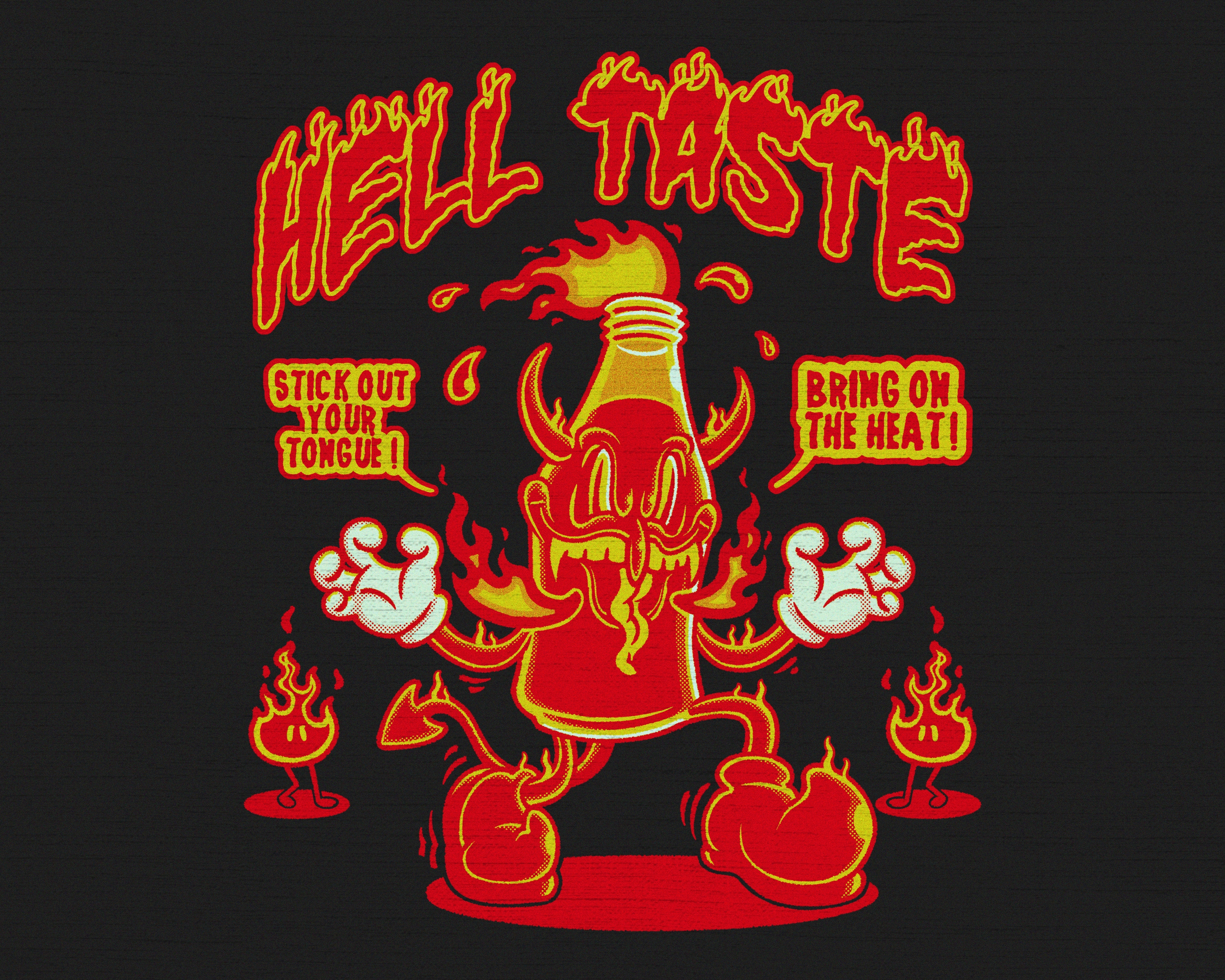 Example of Retro Vintage Illustration 