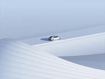 Car speeding for Milkinside and Audi GmBH agency animation audi camera design illustration milkinside mountains racing road speed