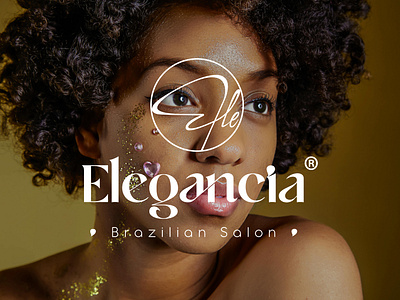 Elegancia® Visual Identity brand branding design graphic design identity illustration logo logodesign