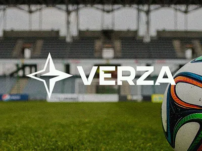 Verza Logo Design branding design football graphic design logo logodesign sports logo
