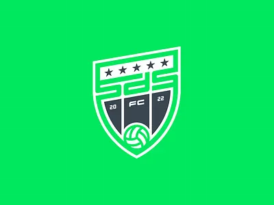 Baller League SDS FC badge badgedesign baller league branding design football graphic design logo logodesign sports design sports logo