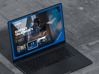 Coater coater coating design drawingart paint painting responsive ui ux web website